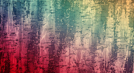 Obraz premium Faded Grunge Rainbow Texture
