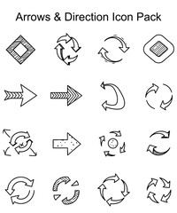 Arrows & Direction Icon Pack