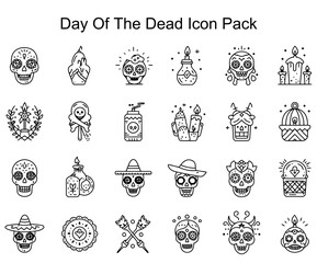 Day of the Dead Icon Pack