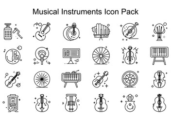 Musical Instruments Icon Pack