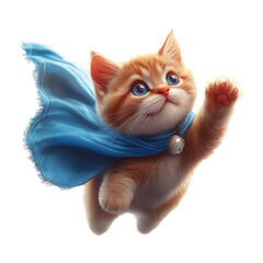 super cat high quality realistic image