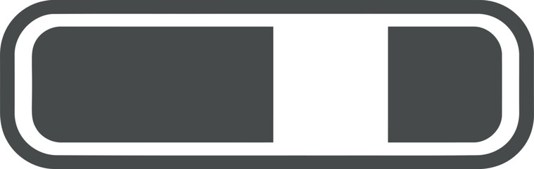 Simple blue location pin icon with shadow on white background