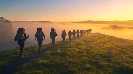 Scenic Trails and Community Spirit at the Isle of Wight Walking Festival, England