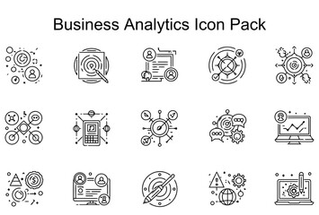Business Analytics Icons