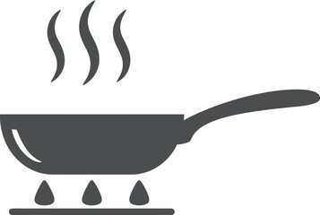 A vertical arrangement of roasted coffee beans isolated on white background