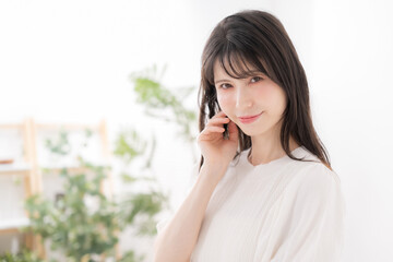 女性　ヘアケア