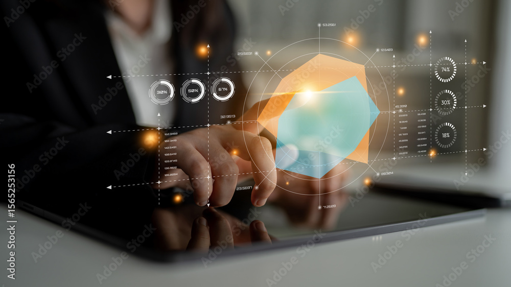 Poster big data and analytics support real-time insights, predictive modeling, and data-driven decisions fo