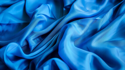 Obraz premium Blue Fabric Texture