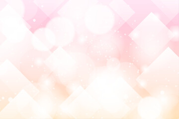 やさしい光が広がるピンクとオレンジの抽象背景

