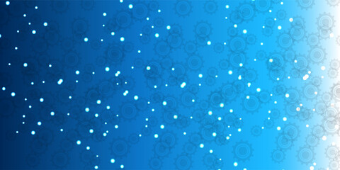 Illustration Abstract Futuristic Electronic Circuit Technology Background