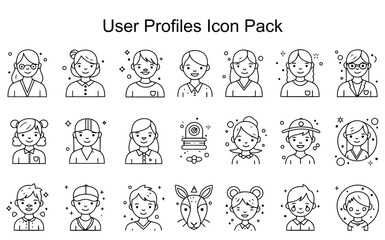 User Profiles Icon Pack
