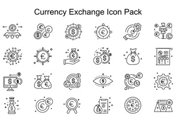 Currency Exchange Icon Pack