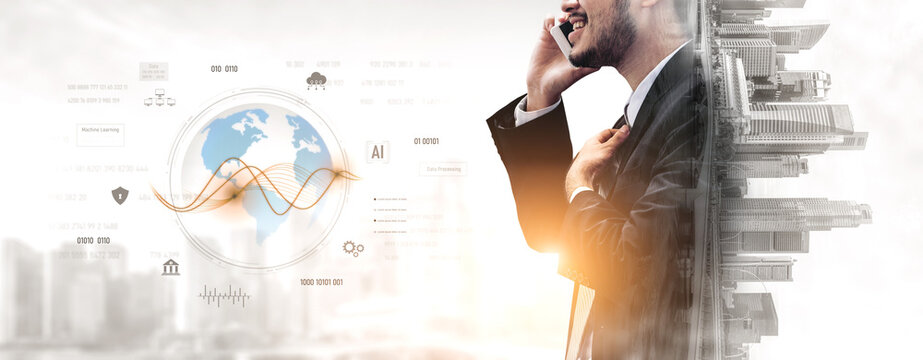 Global AI and data processing system enhances data, AI, and processing efficiency through digital network and global integration of intelligent technology Vouch