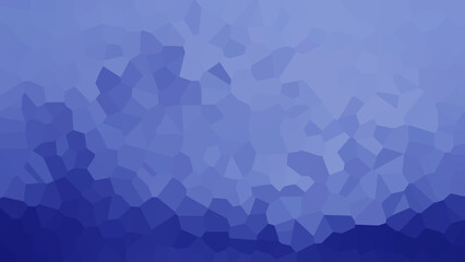 Obraz premium Geometric Blue: a mesmerizing geometric pattern in a beautiful gradation of blue hues.