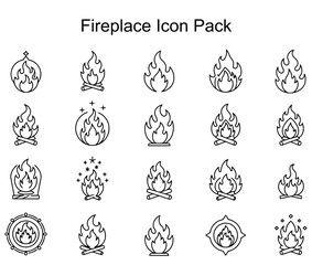 Fireplace Icon Pack