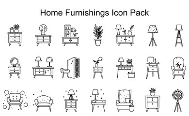 Home Furnishings Icon Pack