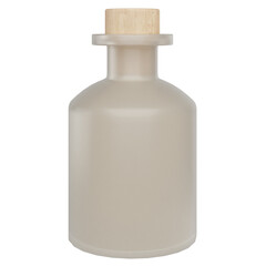 plastic bottle isolated on white