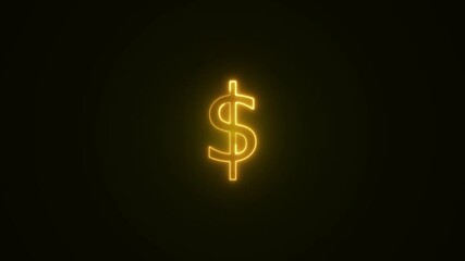 dollar symbol icon showing with zoom in zoom out
