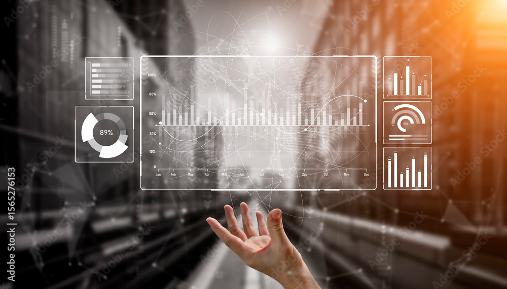 Poster big data and analytics support real-time insights, predictive modeling, and data-driven decisions fo