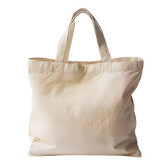 Tote Bag Isolated on Transparent Background