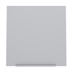 white blank book cover
