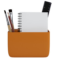 folder with pen