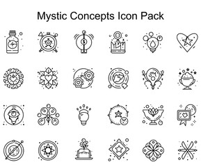 Obraz premium Mystic Concepts Icon Pack