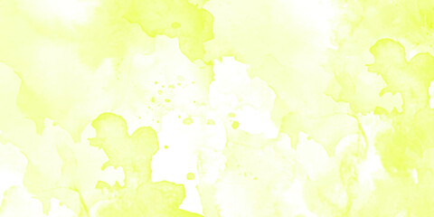 Watercolor background, art abstract green watercolor painting textured design