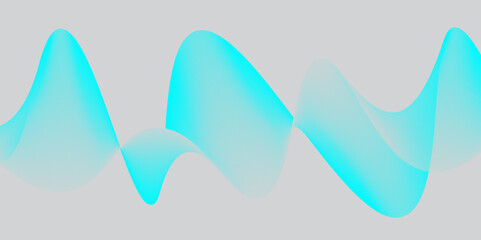Vector abstract background with dynamic blue waves. Abstract horizontal vector template for business banner, formal backdrop, prestigious voucher, luxe invite