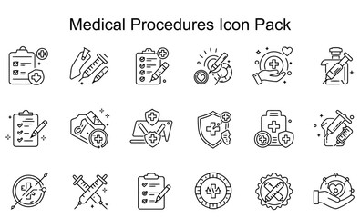 Medical Procedure Icons