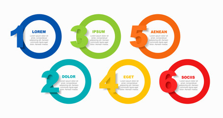 Infographic design template with place for your data. Vector illustration.
