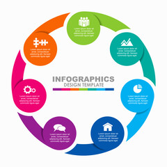 Infographic design template with place for your data. Vector illustration.