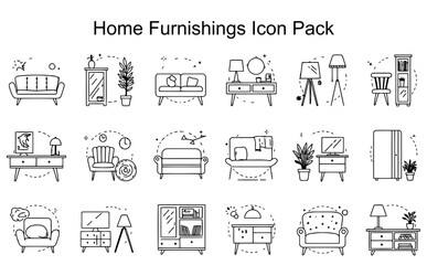 Home Furnishings Icon Pack