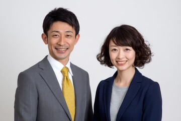 Professional diverse businesspeople smiling confident happy in office environment for corporate teamwork collaboration and success