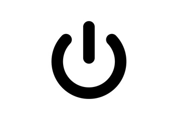 Essential Power Button Icon for Tech Device Interface Graphics