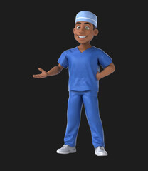 Fun 3D Cartoon Scrubs Animation
