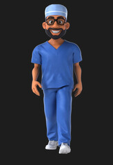 Fun 3D Cartoon Scrubs Animation