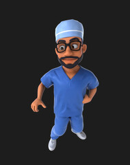 Fun 3D Cartoon Scrubs Animation