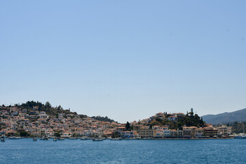 Naklejka premium Poros, Greece
