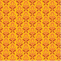 Background Ornamental Floral Pattern Vector
