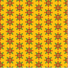 Background Ornamental Floral Pattern Vector