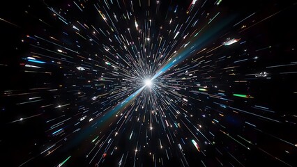 fireworks on black background