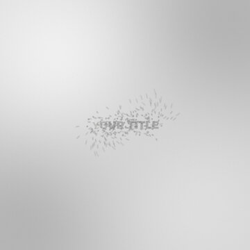 Particle Twist Animated Title for Square Social Media Posts