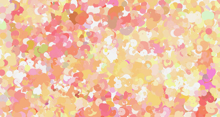 Spotted abstract background as colorful wallpaper, geometric pattern, art print.