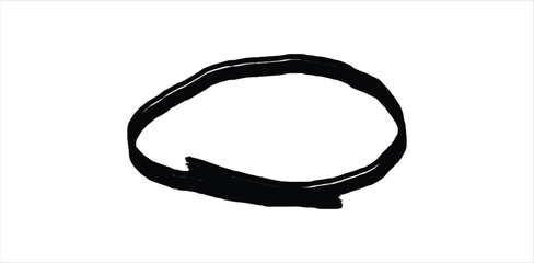 circle,black,handdrawn high resolution vector sketchy ring for casual designs blog posts social media designs and web marketing assets playful style themes