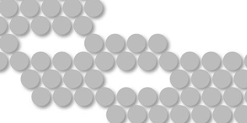 Seamless pattern of grey polka dots with transparent background. suit Kurt digital design motif colorful wallpaper illustration, traditional design. wall decorated gray mosaic tiles texture background