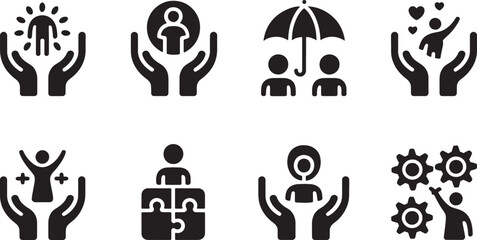 Detailed Dog Illustration Asset Vector Graphic with Various Breeds and Elements