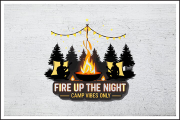 Pine Trees & Fire Dreams
Starry Night, Warm Fire
Acoustic Flames in the Forest
Glow Up the Camp Life