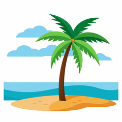 PLAM TREE VACTOR ART