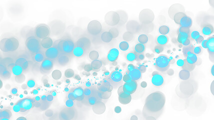 Blue Bokeh Light Background with Sparkles PNG. Stock royalty free
